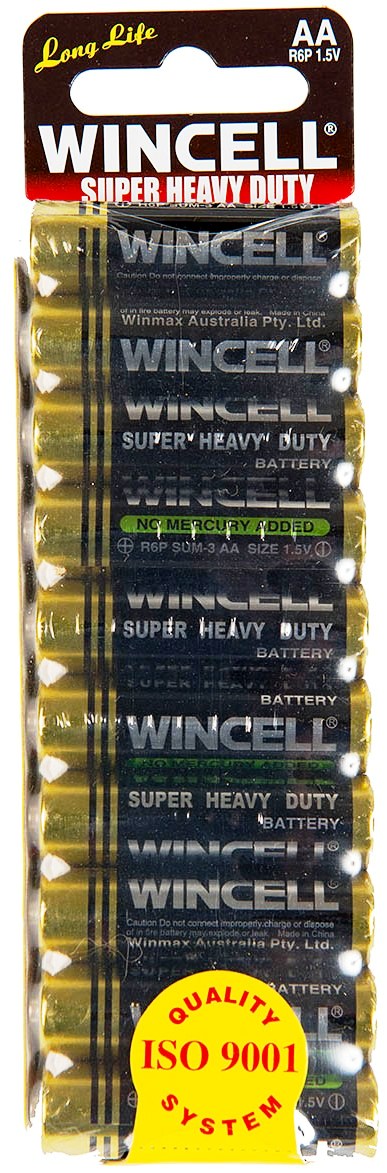 Zinc Chloride AA Batteries